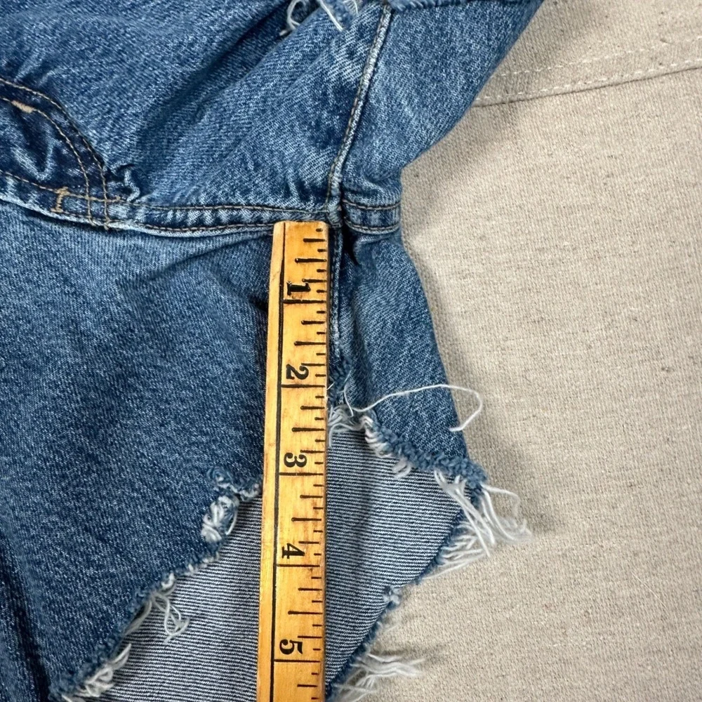 Lucky Brand Vintage Denim Cutoff‎ Shorts Size 30 Distressed High rise